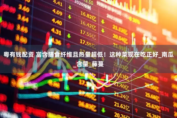 粤有钱配资 富含膳食纤维且热量超低！这种菜现在吃正好_南瓜_含量_藤蔓